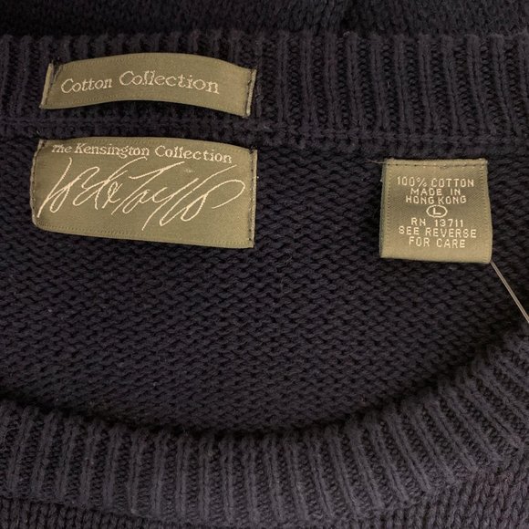 Vintage Lord & Taylor Sweater Golfer Embroidered - Picture 4 of 6